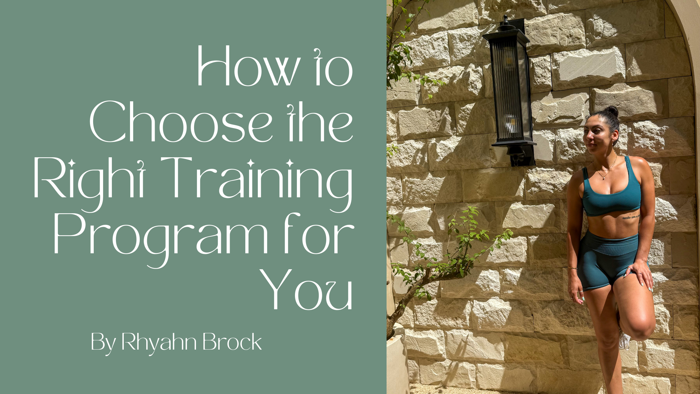 How to Choose the Right Training Program for You