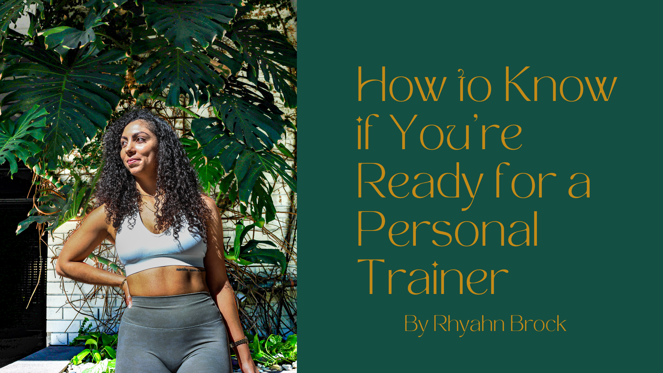 How to Know if You’re Ready for a Personal Trainer
