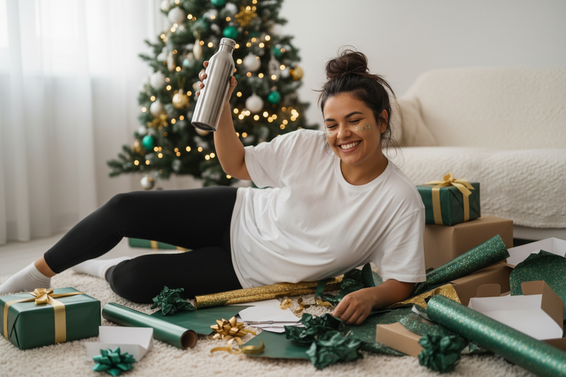 Christmas Wrapping Workout